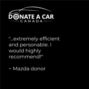 Donate my Mazda