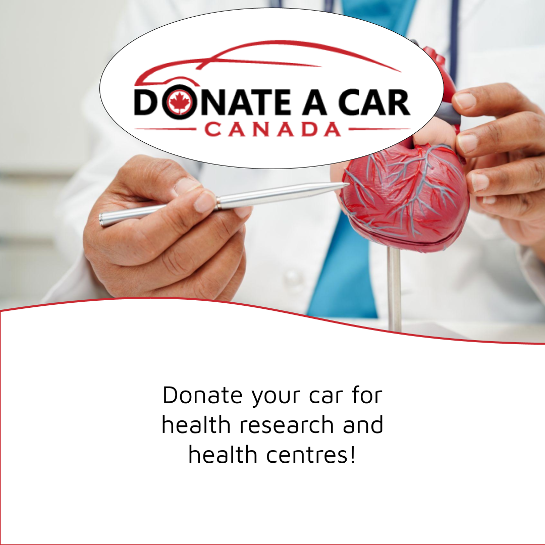 Doctor holding a stylus and pointing at a 3D model of a heart. Donate a Car for men's health and health centres