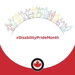 July is disability pride month - Donate a Car Canada blog explores the meaning of the colours of the flag